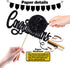 Congratulations Cake Topper, Congrats Grad Graduate Decorations for 2025 Graduation/Wedding/Birthday