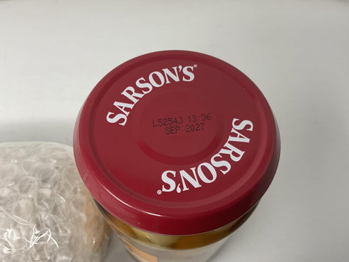 Haywards 460g (Pack 1) Sarsons Medium & Tangy Silverskin Onions