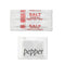 Perfectware PWsalt500Pepper500-1000CT Salt and Pepper Packets -500 Each- (1,000 Total Packets)