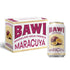 Bawi Agua Fresca Passion Fruit Flavored Sparkling Drink, 12 Fluid Ounces (Pack