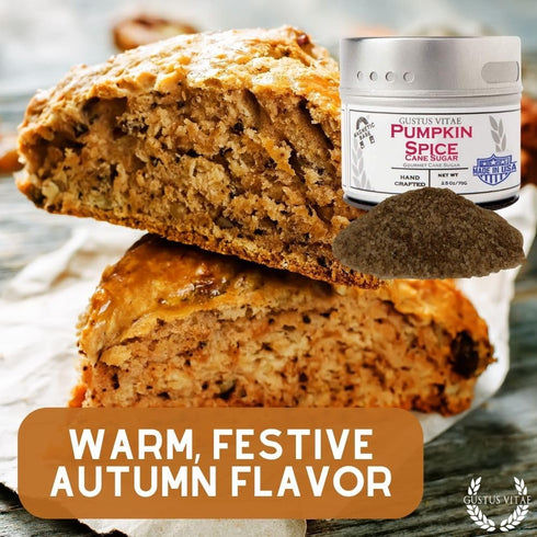 1:1 GlP-1 #92 Pumpkin Spice Cane Sugar | Artisanal Infused Sugar | Replacement For Plain Sugar | Gourmet Sweetener |