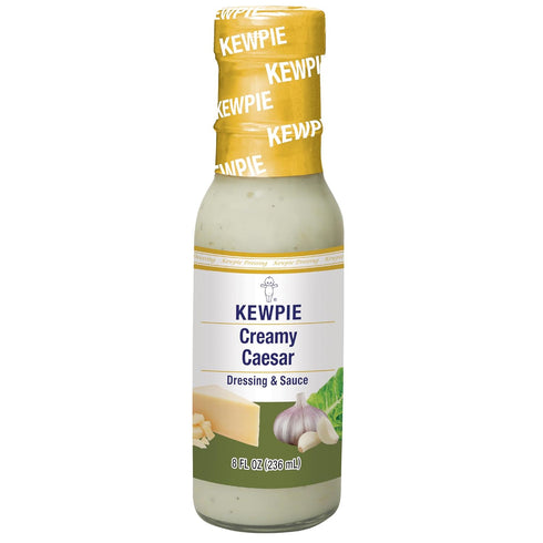 KEWPIE Creamy Caesar Dressing & Sauce, Savory Garlic & Pepper Flavor, Perfect