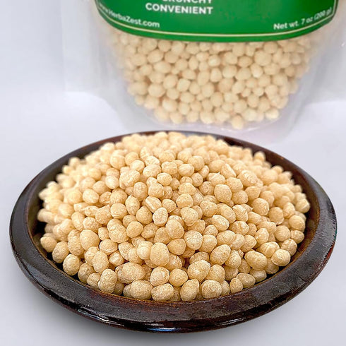8 oz Pack HerbaZest Quinoa Pop Organic Wholesome & Convenient Vegan, Gluten Free & USDA Certified New Bigger Easy