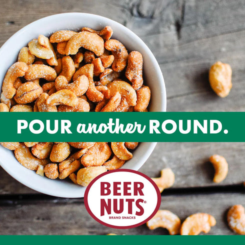 1937 (41oz, Beer Nuts Cashews, Sweet & Salty Taste, Unique Beer Nuts Flavor, Gluten Free, Kosher, Low Sodium Nut