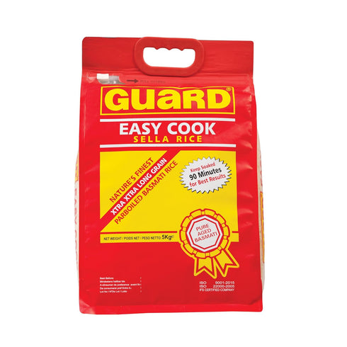 Guard 10 Lb - Easy Cook Sella Rice, Extra Long Grain