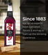 1883 1 Cranberry Syrup for Drinks, Made in France, Liter Plastic Bottle