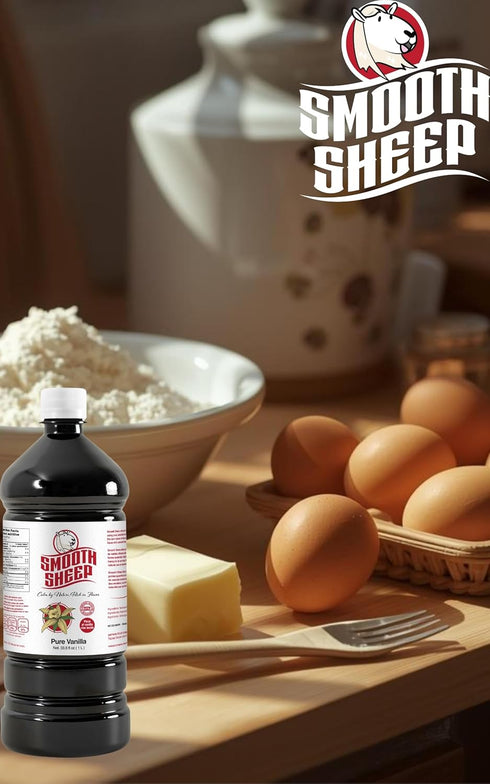 SMOOTH SHEEP (250 ml (Pack 1)) Vanilla | Mexican Vanilla for Baking and Desserts | Made with Real Vanilla Bean |