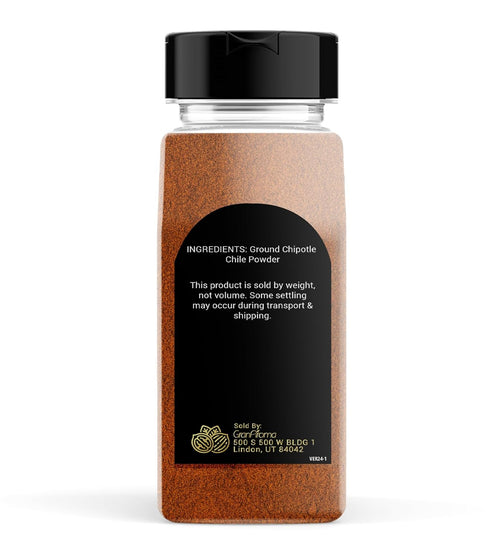 GranAroma 12 oz Ground Chipotle Chile, Dry Rubs & Marinades, Tex-Mex Spice