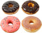 Joeabor Fake Donut 4 Pack Artificial Doughnut for Decoration Realistic Fake Food for