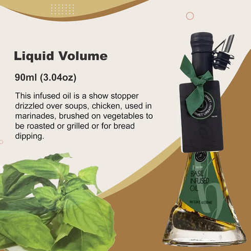 100% 90ml (3.04oz) Urban Gourmet ISO Infused Pure Extra Virgin Olive Oil With Pourer Used in Marinades, Brushed on