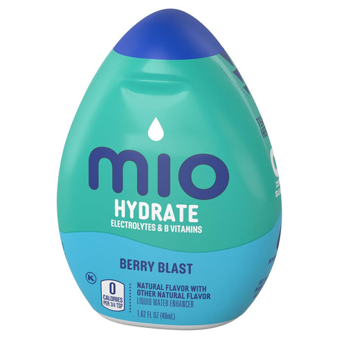 1.62 OZ, 8-Pack Mio Sport Liquid Water Enhancer, Berry Blast