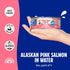 5 4-Count Chicken of the Sea Alaskan Pink Canned Salmon in Water, Ounce Cans, High Protein Skinless & Boneless Wild