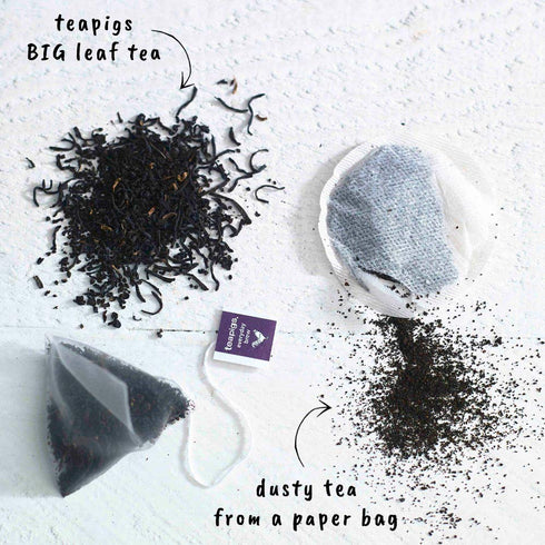 Pack 50 Count (5423) teapigs Black Tea Bags Made With Whole Leaves of Tea Bags, english breakfast