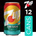 7UP 12 oz 12 pack Tropical Zero Sugar Soda, fl cans
