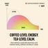 50 150mg Zest Energy Tea - Cinnamon Apple Spice High Caffeine Black Tea Loose Leaf Blend - Caffeinated Coffee