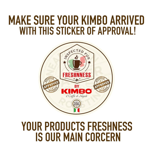 100% 9/13 8.8 oz Pack 3 Kimbo Aroma Gold Arabica Ground Coffee | Medium Dark Roast | Intensity | Intense Flavor & Dark