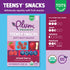 5 Count (Pack 16) Plum Organics Teensy Snacks Soft Fruit - Mixed Berry - - Organic Toddler Food Fruit Snacks