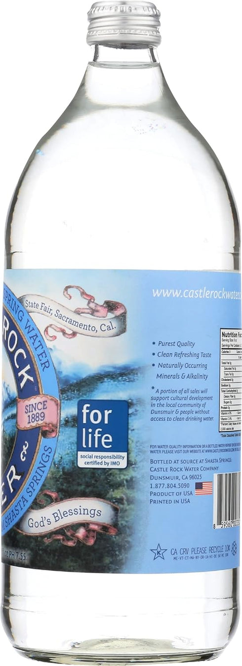 Castle Rock Water 33.8 Oz , Spring, Fl