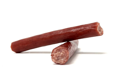 Pack 24 (1.0 Western's Smokehouse Meat Sticks Hickory Smoked Bacon Pork Jerky Sticks of Ounce) - Gluten-Free, MSG-Free
