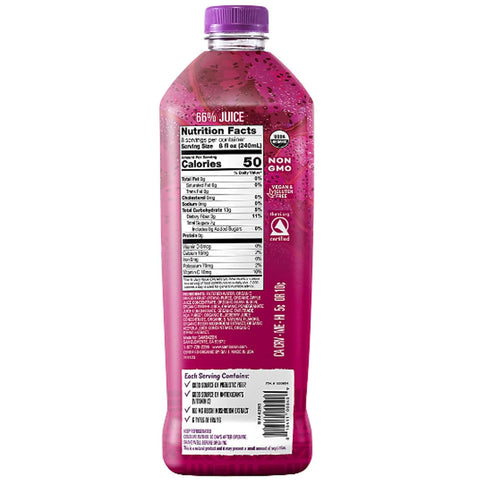 Grocerama 64 Oz. Sambzon Organic Dragon Fruit Juice Blend, fl.