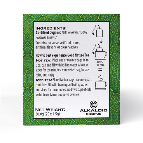 Good Nature Organic Nettle Tea, 1.058 Ounce