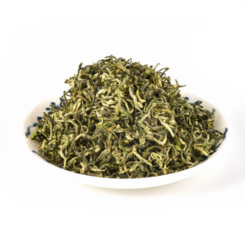 ChaWuWarmSun BiLuoChun Green Tea, 3.5oz (100g) Loose Leaf from DongTing Mountain, Chinese Famous Green Tea