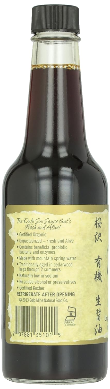 Gold Mine Natural Food Co Nama Shoyu - 10-Ounce