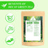 110+ CO2-Decaffeinated 228g /8oz WT WEETEE Organic Decaf Green Tea Loose Leaf, Cups, Made of Green Tea Leaves