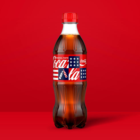 16.9 oz, 6 Pack Coca-Cola Soda Soft Drink Bottles, fl