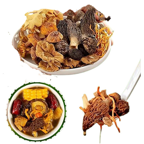 UpBots Soup Package Types of Mushrooms 3.88oz. Mushroom Soup Set, Soup Ingredients, Mushroom