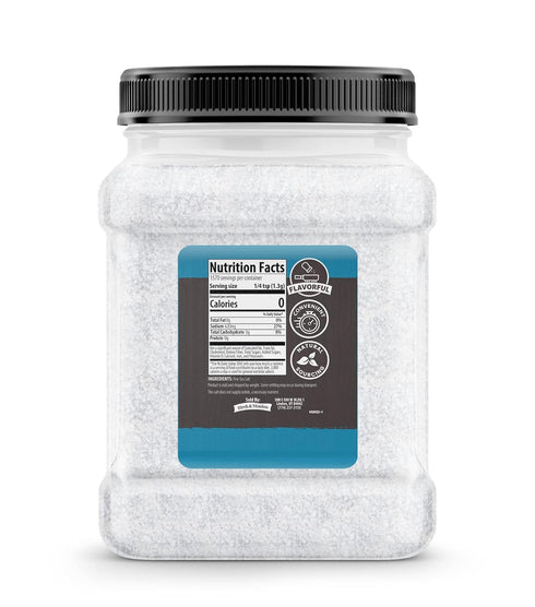 4.5 lb Birch & Meadow of Fine Sea Salt, Kitchen Essential, Mediterranean