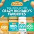 100% (16 Pack 1) Crazy Richard's All-Natural Creamy Dry Roasted Almond Butter with No Added Sugar and Non-GMO Ounce