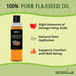 Grown100% (8 Oz) GreenIVe Flax Seed Oil Organically Pure Cold Pressed High Vegan Omega Fatty Acids Fl