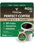 VitaCup Perfect Low Acid Coffee Pods, USDA Organic & Fair Trade, Mycotoxin