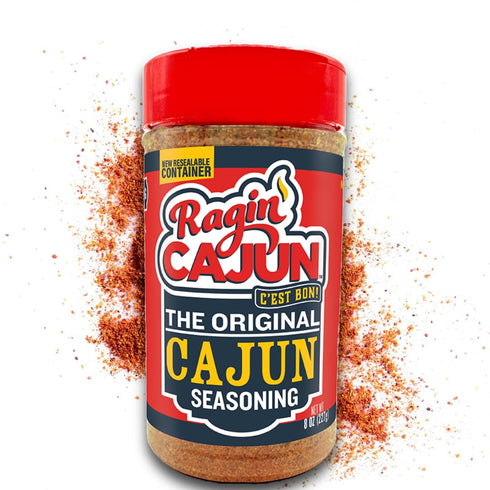 Original Cajun Seasoning - 8 oz, Authentic Louisiana Spice for Grilling and Cooking Fish, Chicken, Steak, Soup, Seafood