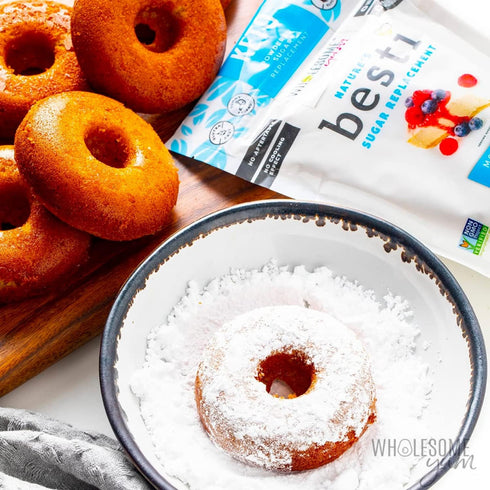 (12 oz) Wholesome Yum Besti Natural Powdered Sugar Substitute - Keto Confectioners Monk Fruit Sweetener Blend