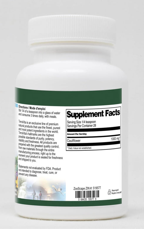 Terravita (1 oz, 519577) Cauliflower Powder ZIN: