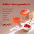 8 oz Tart Cherry Powder - Pure All Natural Powder for Juice, Tea, Smoothies, Baking, Beverage, Rich in Anthocyanins