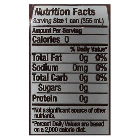 Zevia Natural Ginger Root Beer Zero Calorie Soda (4x6/12 OZ)