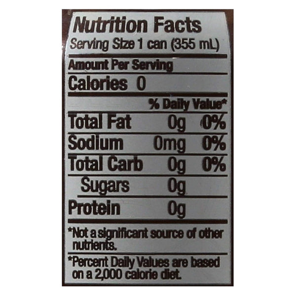 Zevia Natural Ginger Root Beer Zero Calorie Soda (4x6/12 OZ)