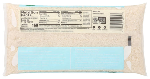365 32 by Whole Foods Market, Organic White Basmati Indian Rice, Ounce