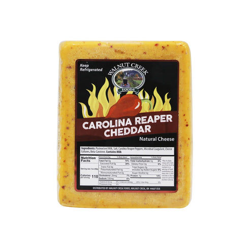 Generic CAROLINA REAPER CHEDDAR. WALNUT CREEK. 2 LB.