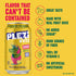 12 Oz (24 PLEZi FiZZ Stawberry Lemonade & Orange Mango Sparkling Juice Bundle No Added Sugar, Low Sugar Soda