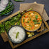 1932, Pack 1 Ashoka Indian Meals Vegetarian Entry, Mixed Vegetables & Cheese, All-Natural Heat & Eat Navratan Korma