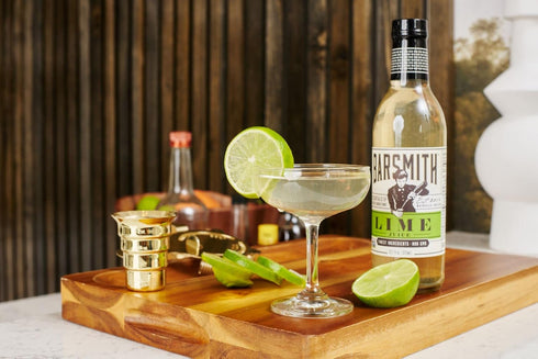 Gimlet, 12.7-oz. Pack 3 Barsmith Bar Essentials Sweetened Lime Juice, Mouth-Puckering Lime Flavor for the Perfect