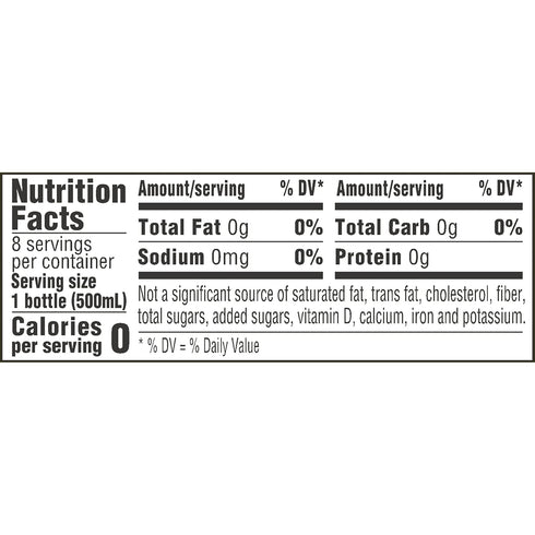 16.9 Oz (Pack 8) Poland Spring Sparkling Water, Lively Lemon, Fl