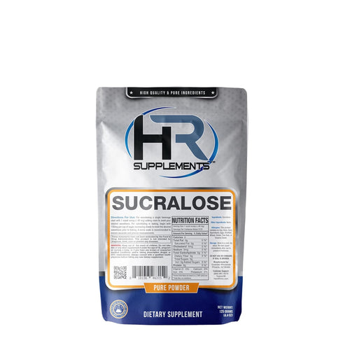 250 HR Supplements Sucralose Powder | Grams | Zero Calorie Sweetener & Keto Sugar Substitute | Hard Rhino