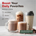 15 (11.2 oz, Keto Hot Chocolate Powder Stevia-Free, Sugar-Free Peppermint Cocoa Mix with Fiber-Rich Prebiotics