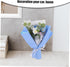 Crochet Flower Bouquet Gradient Handmade Faux Flower Arrangement for Home Decor Wedding Giving Lightweight and Crochet