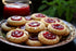 RawJoy Cookies,1 Fresh New York City Raspberry Dot Pound